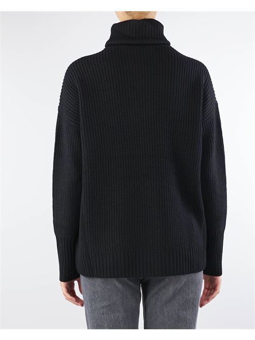 Pullover a collo alto in lana a coste Max Mara Studio MAX MARA STUDIO | Maglia | ORCA2